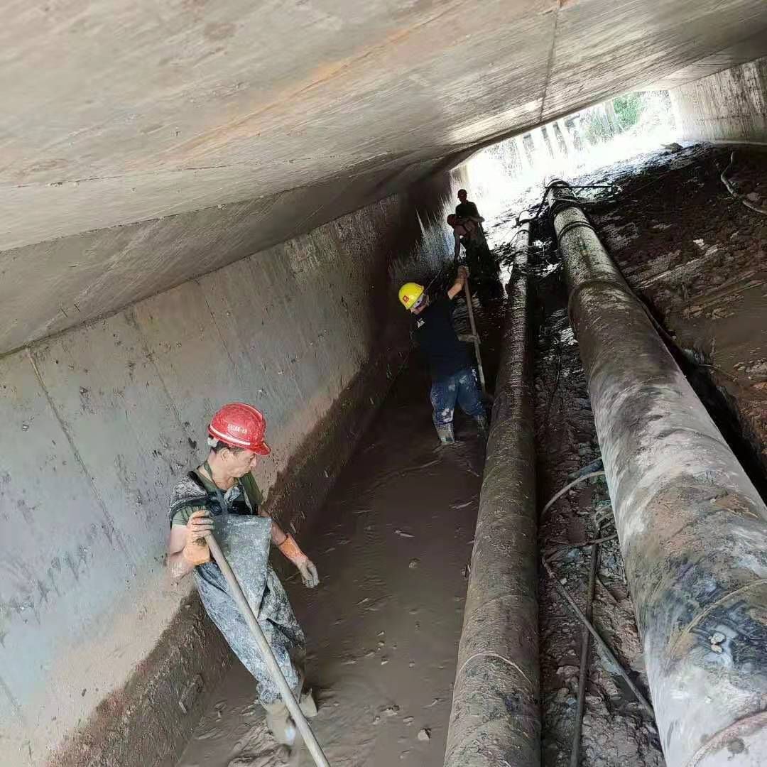 旺苍工业管道清淤